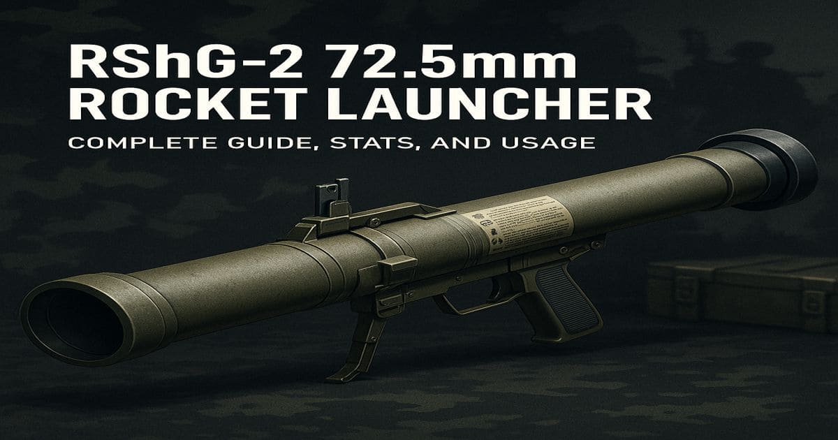 rshg-2 72.5mm rocket launcher