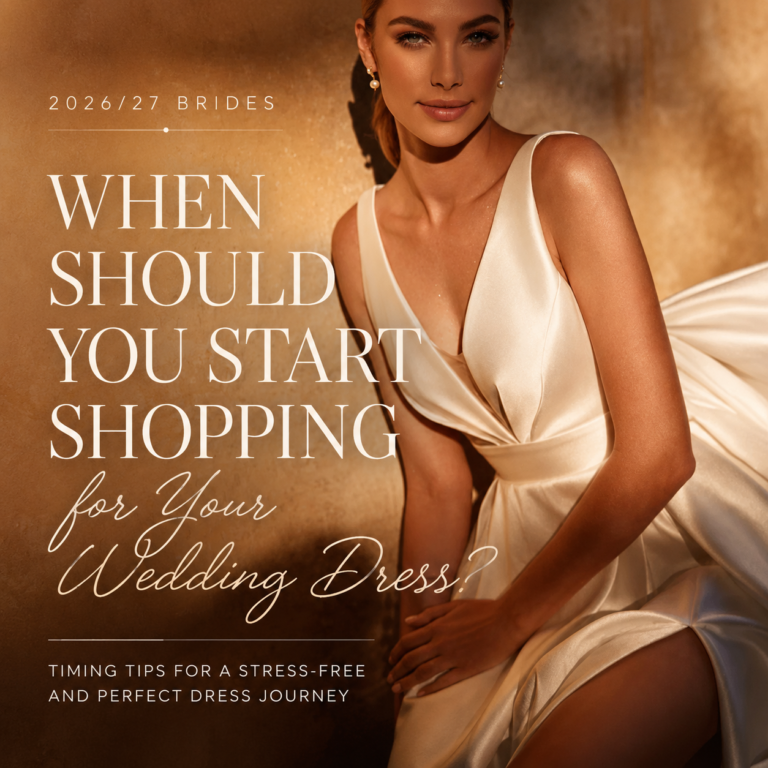 When Should You Start Shopping for Your Wedding Dress?